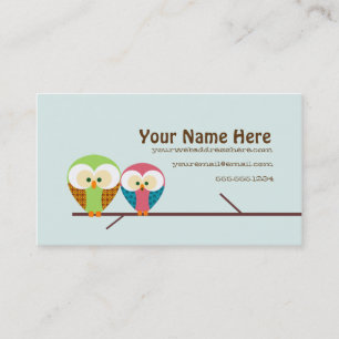 Mod Owl Business Card