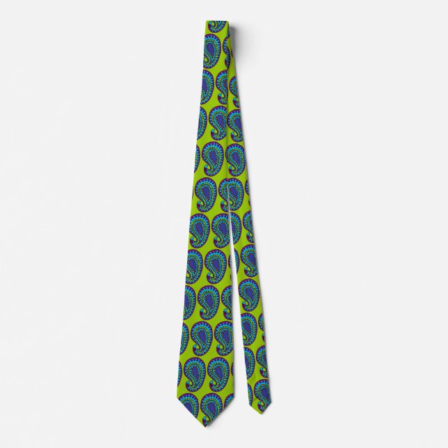 Mod Paisley Tie (Front)