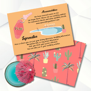 Mod Palm Springs Accommodations Card