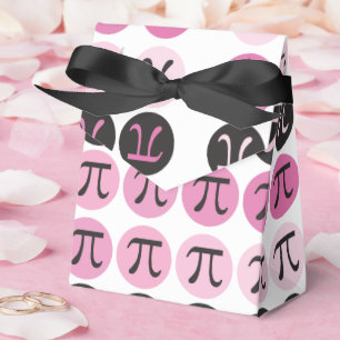 Mod Pi  - Pink Pi Favor Boxes