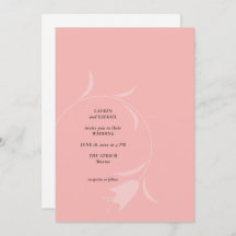 MOD PINK TULIP WEDDING