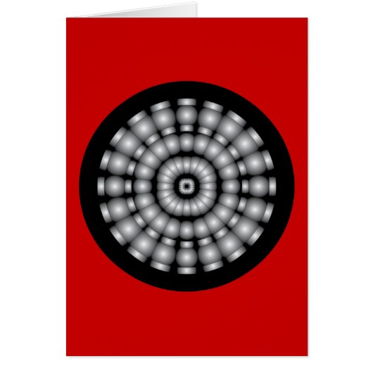 Mod Psychedelic Spheres Dartboard (Front)