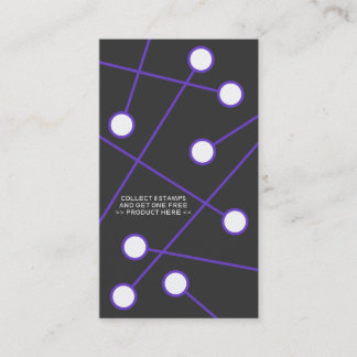 mod puple frequent buyer card