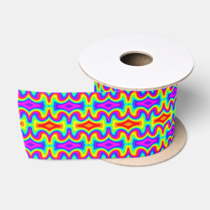 Mod Rainbow 2 Satin Ribbon