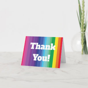 Mod Rainbow Colorful Kids 1st Birthday Party Card