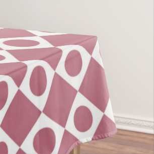 Mod Retro 60's Wildberry Tablecloth