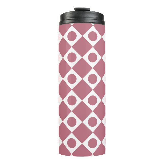 Mod Retro 60's Wildberry Thermal Tumbler (Front)