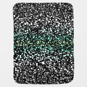 Mod Retro Quirky Groovy Boho Paragender Pride Baby Blanket