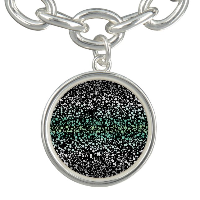 Mod Retro Quirky Groovy Boho Paragender Pride Bracelet (Design)