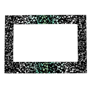 Mod Retro Quirky Groovy Boho Paragender Pride Magnetic Frame