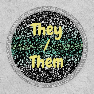 Mod Retro Quirky Groovy Boho Paragender Pride Patch