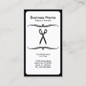 mod scissors business card (Front)