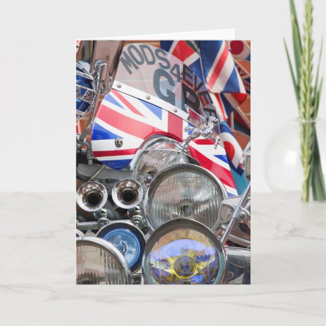 Mod Scooter Card (Front)