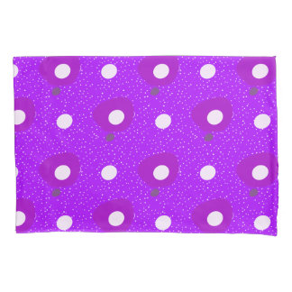 mod shapes_purple pillow case