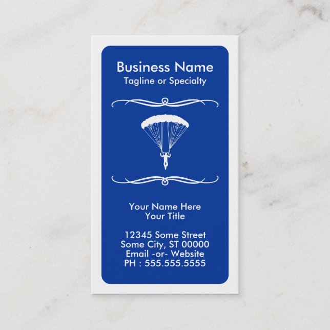 mod skydiver loyalty card (Front)