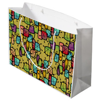 Mod Snowflake Gift Bag