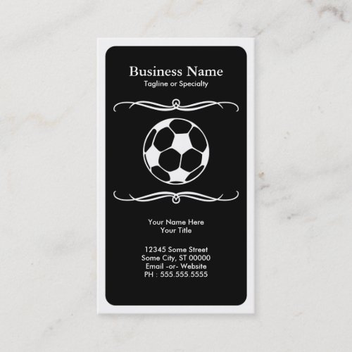 mod soccer business card templates