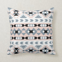 Mod Southwest Geometric Blush and Black