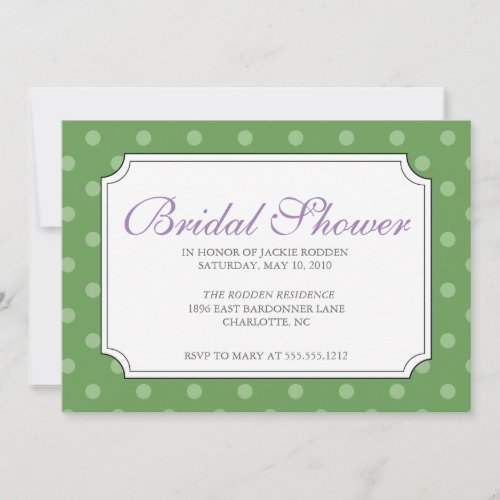 {mod squad} bridal shower personalized invitation