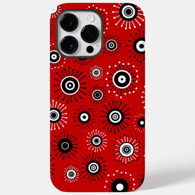 Mod Starbursts Case-Mate iPhone Case (Back)