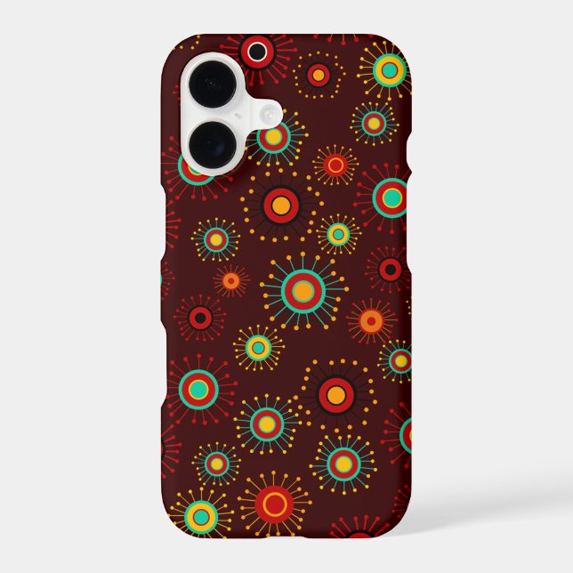 Mod Starbursts iPhone Case (Back)