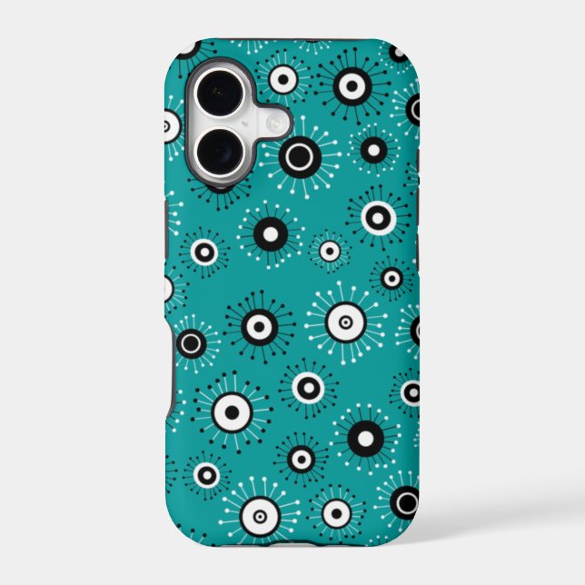 Mod Starbursts iPhone Case (Back)