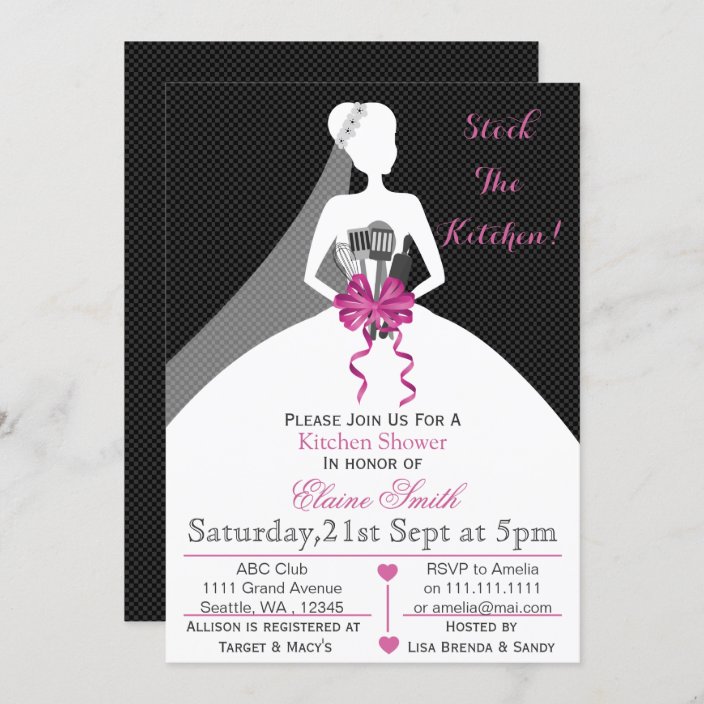 Mod Stock The Kitchen Bridal Shower Invite Zazzle Com   Mod Stock The Kitchen Bridal Shower Invite R2a348dba1d894262912b8d4b15b4be70 Tcv4s 704 