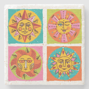 Mod Sun Faces Coaster