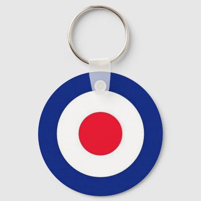 Mod Target Design Keychain (Front)