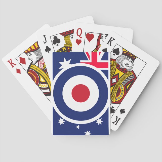 Mod Target Mods Australia Roundel Poker Cards (Back)