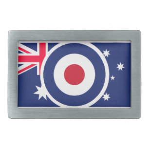 Mod Target Mods Australia Roundel Rectangular Belt Buckle