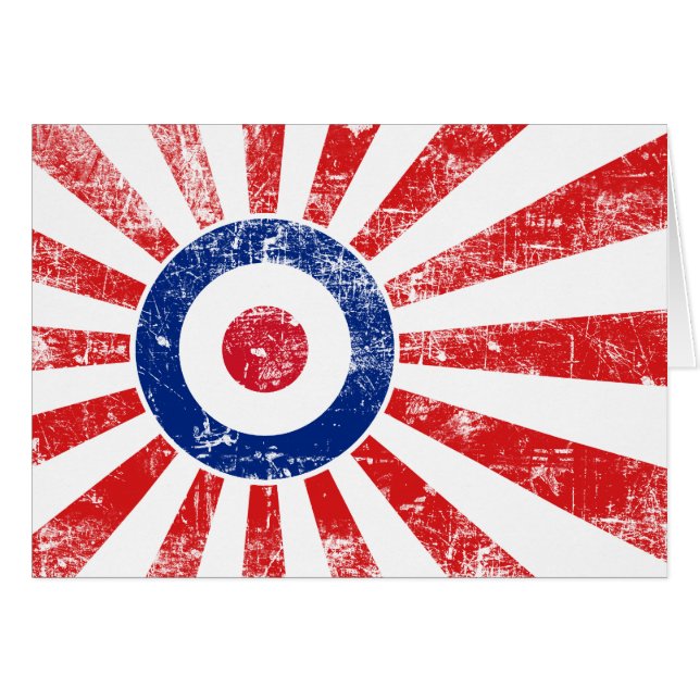 Mod Target Mods Sunburst Target Roundel Cards (Front Horizontal)