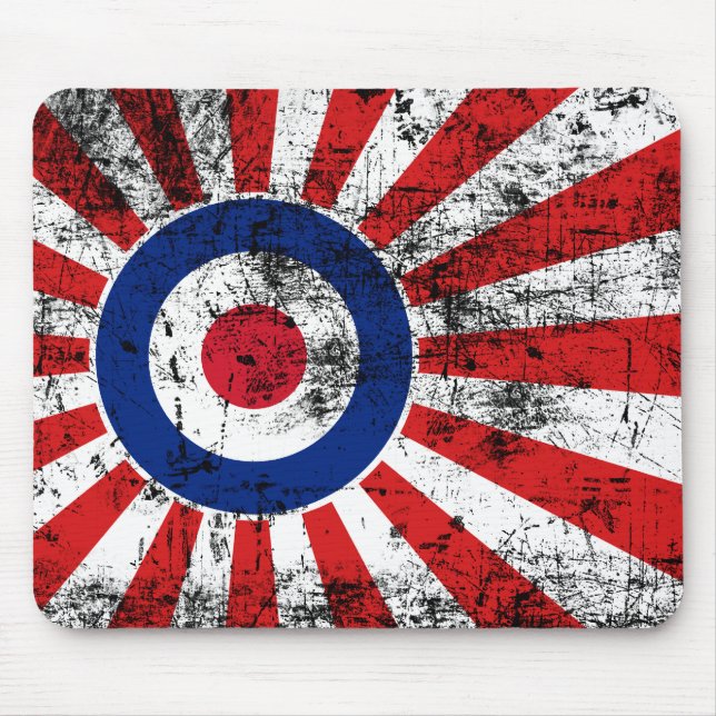 Mod Target Mods Sunburst Target Roundel Mouse Pad (Front)