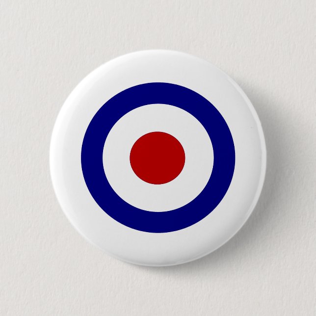 Mod Target Pinback Button (Front)
