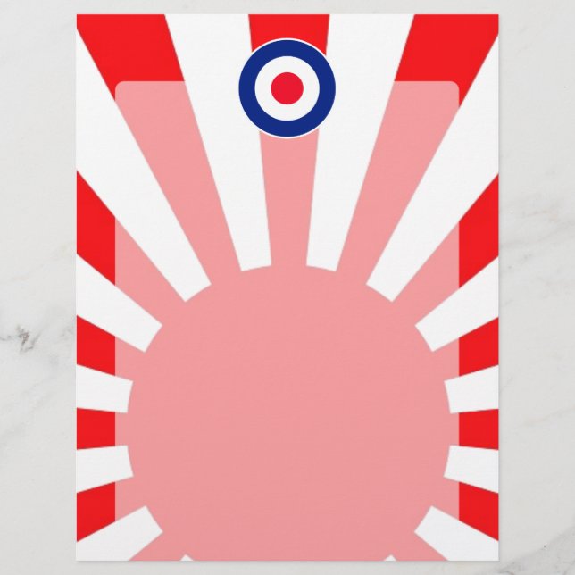 MOD Target Roundel on Burst Japan (Front)
