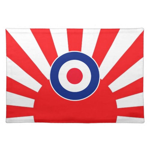 MOD Target Roundel on Burst Japan Cloth Placemat