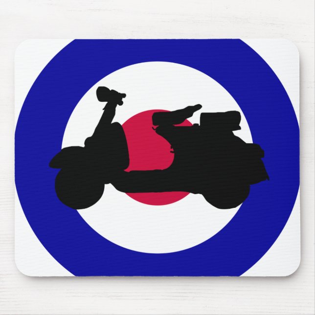 Mod Target Scooter Mousepad (Front)