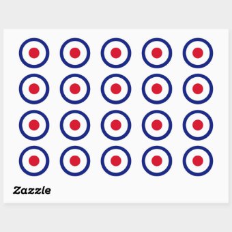 Mod target Sticker | Zazzle
