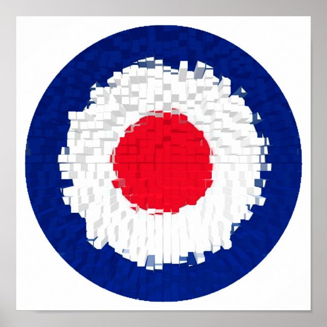 Mod Target with effect applied Poster (Front)