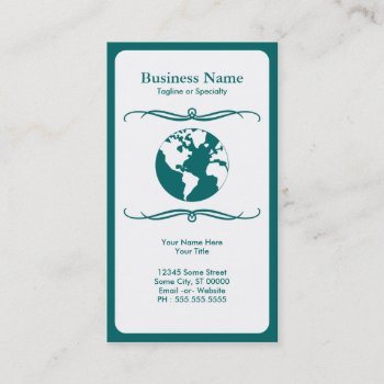 Mod Travel Business Card by asyrum at Zazzle
