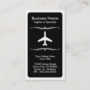mod travel (color customizable) business card