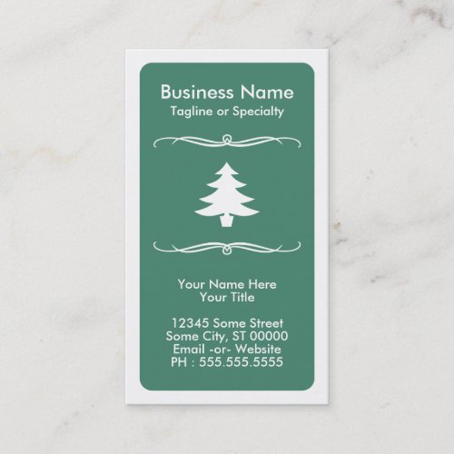 mod tree business card
