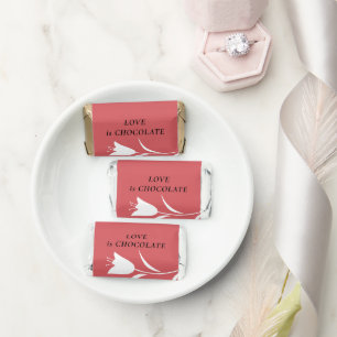 MOD WHITE TULIP WEDDING HERSHEY'S MINIATURES