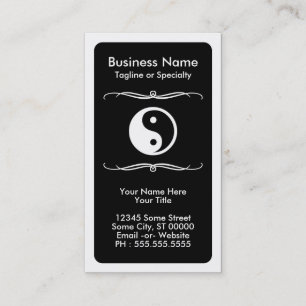 mod yin yang (color customizable) business card
