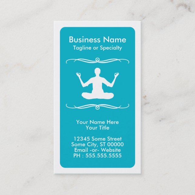 mod yoga loyalty card (Front)