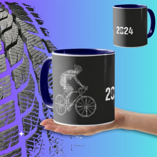 Moda Ciclista Editable MTB BIKE Mug