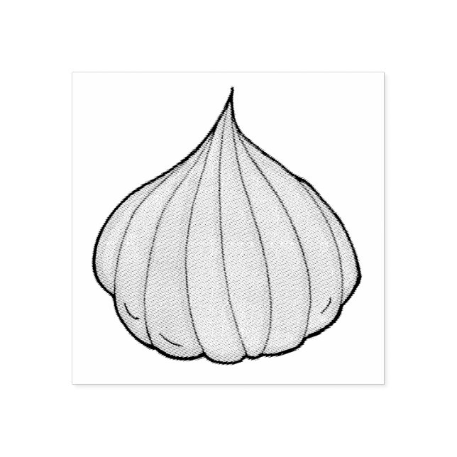 Modak Coconut Dumpling Mithai Indian Sweet Rubber Stamp (Imprint)