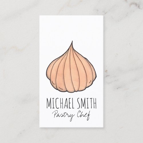 Modak Coconut Mithai Indian Sweet Pastry Chef Business Card