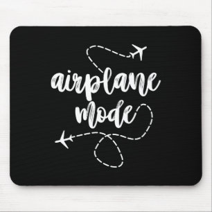 Mode Airplane Summer Vacation Travel Airplane For  Mouse Pad
