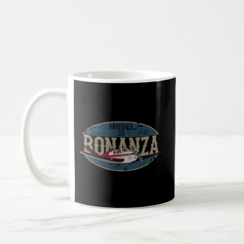 Model 35 Bonanza Since 1945 Airplane Pilot Coffee Mug